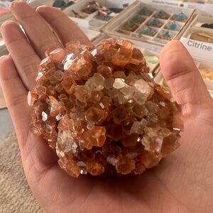 Striking Aragonite, Star Clusters